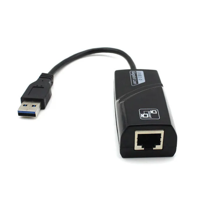 Adattatore USB 3.0 A Gigabit Ethernet RJ45 – 1000Mbps Per PC, Laptop, Mac