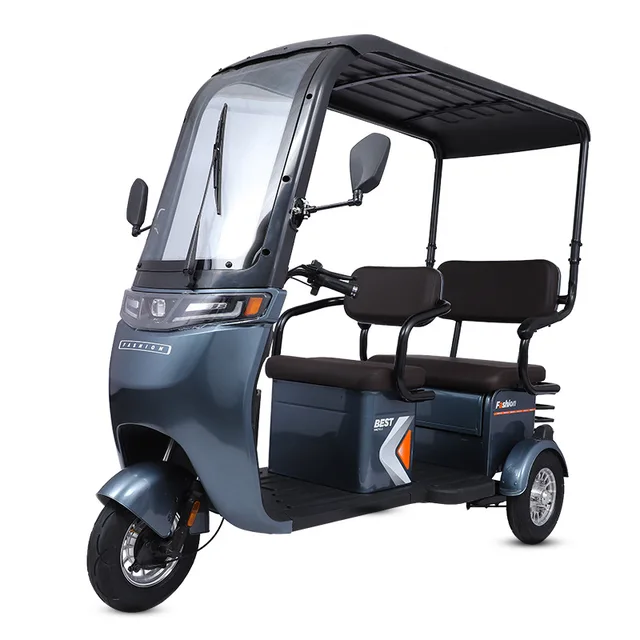 Wholesale cheap electric passenger tricycle cabin low speed Elderly scooter Electric tricycle