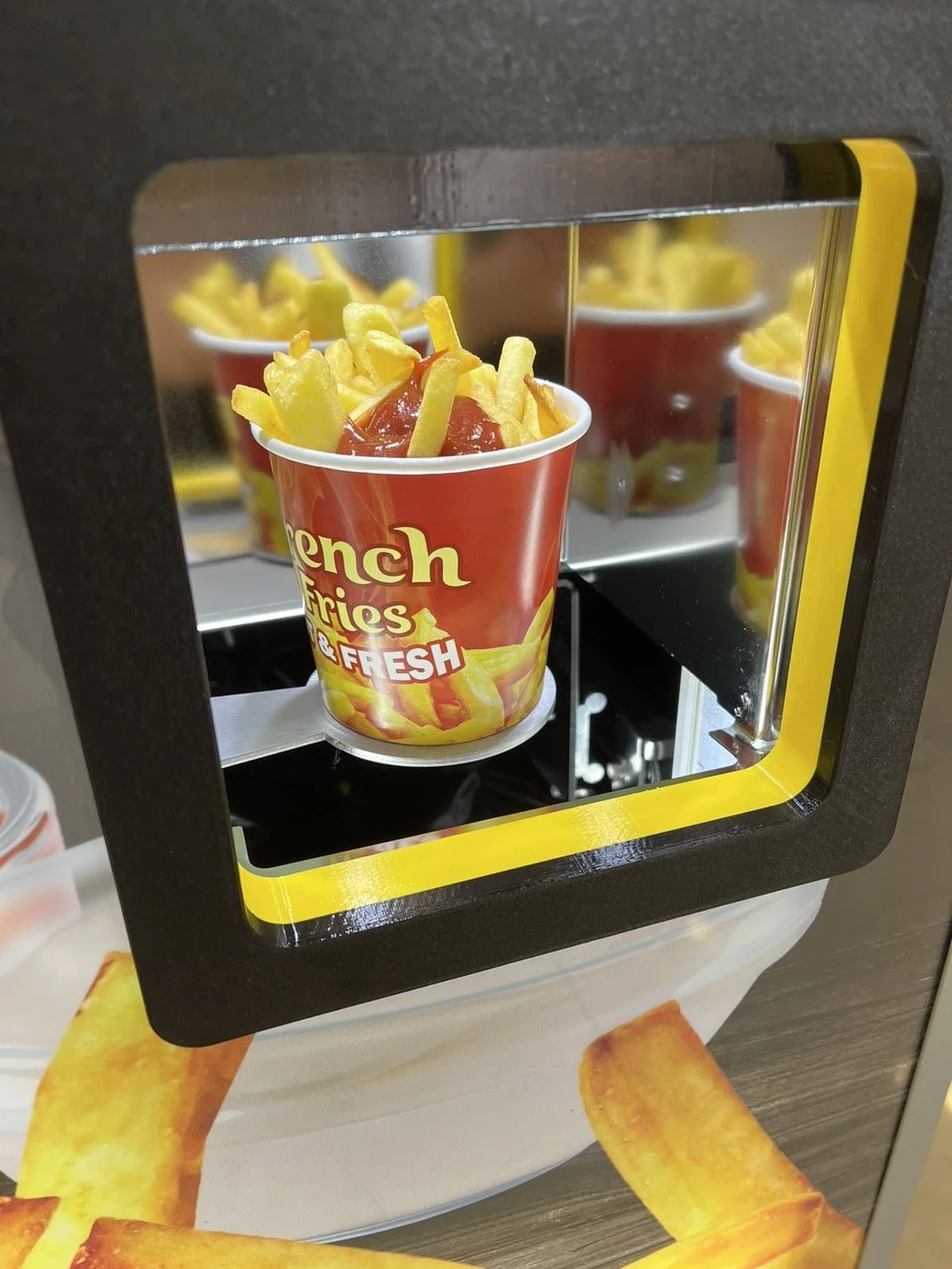 Factory Price French Fries Vending Machine Automatic Robot Hot Potato