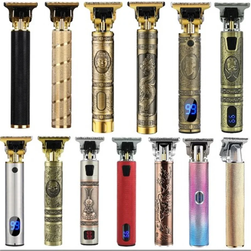 Перезаряжаемая USB машинка для стрижки волос, электрическая машинка для стрижки волос, триммер для волос для мужчин