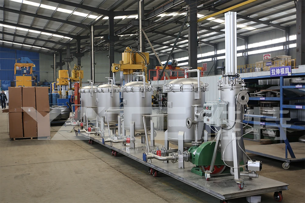 Stainless Steel 304/316 Automatic Self Cleaning Filter with 1.6Mpa Working Pressure and 20-500 μm Filtration Precision for Viscous Liquids