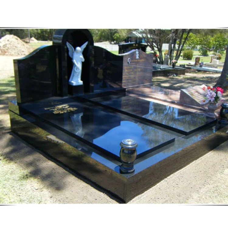 European Style Customized Design Granite Grave Marble Memorial Tombstone and Monument for Cemetery