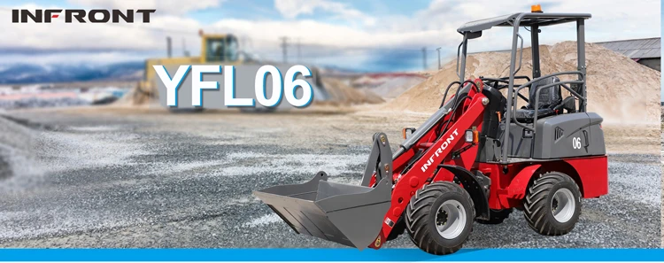 Infront Loader - 1.5 Ton Mini Electric Wheel Drive for Sale
