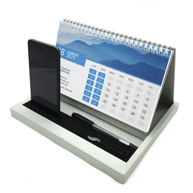 2022 Custom Design Printing Desk Calendar with Stickers