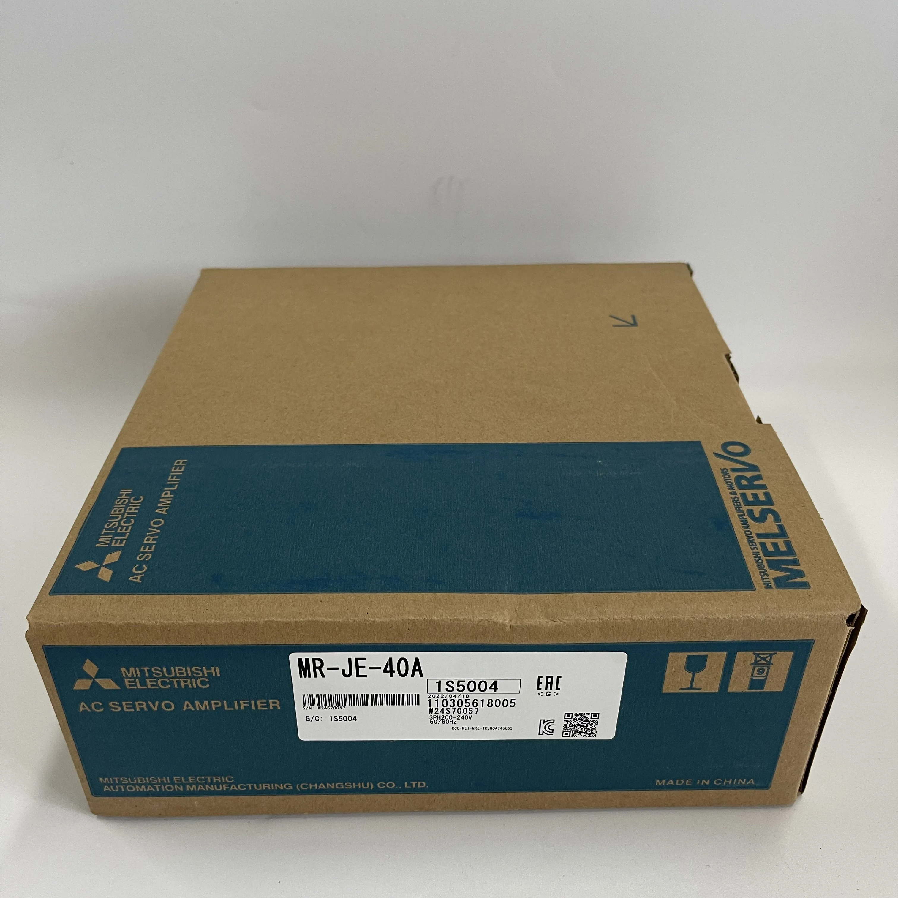 Mitsubishi AC Servo Amplifier MR-JE-40A