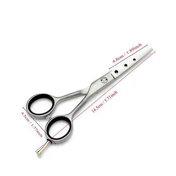 5.0 Inch Liu Hai DIY Hair Scissors Barber Thin Cutting Knife with Adjustable Screw for Hair Dressing