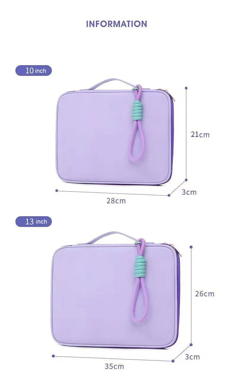 product laptop bags covers for ipad 9 11 13 14 15 16 inch new design portable waterproof protective sleeve case-8