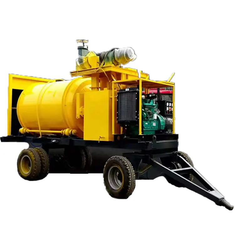 Asphalt Recycle Vehicle Road Repatching Bitumen Truck Mobile Asphalt Regeneration Equipment Road Repair Trailer Mixer