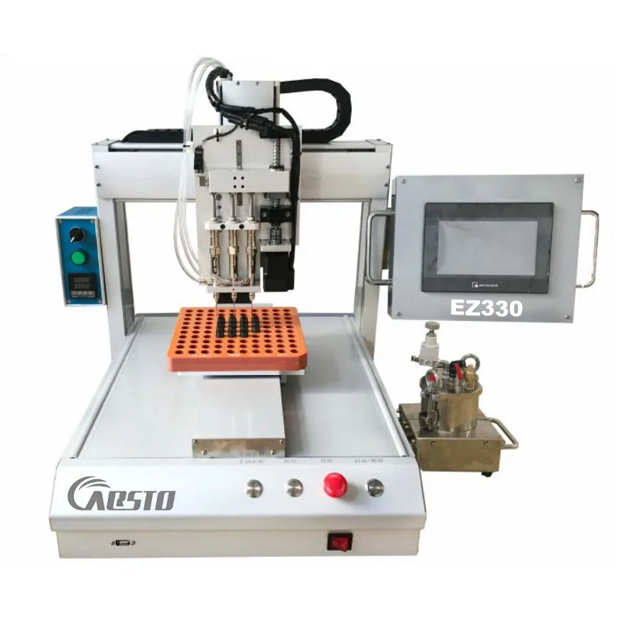 Машина для инъекции масла thc, полуавтоматическая машина для розлива масла для электронных сигарет, Роботизированный дозатор клея с шприцом