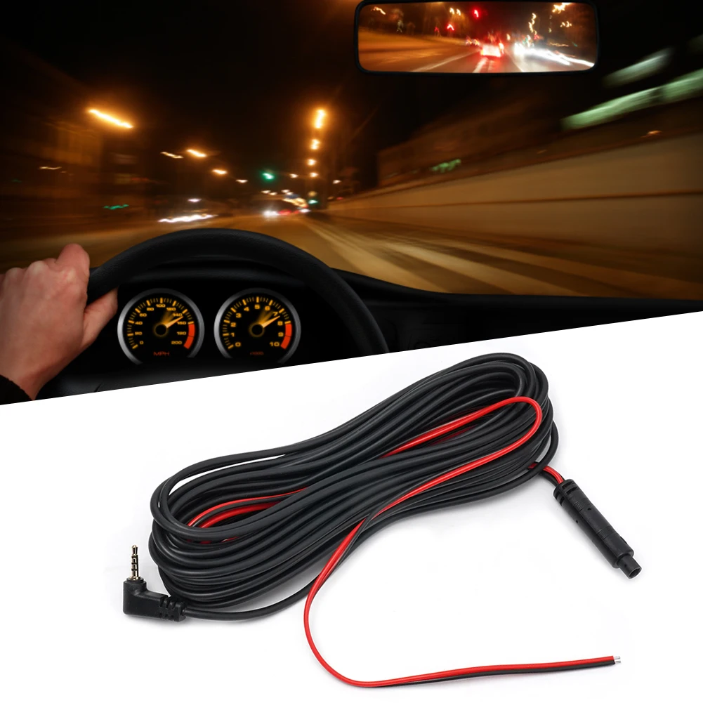 5 Pin 4pin 10m 15m back camera longer line 33ft Dash Cam Rear View Backup Camera Reverse Car Recorder Cable Extension