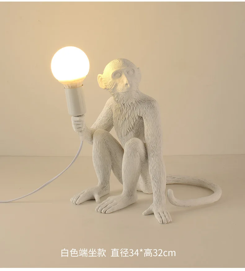 Monkey Clothing Shop Pendant Lamp Italian Living Room Background Wall
