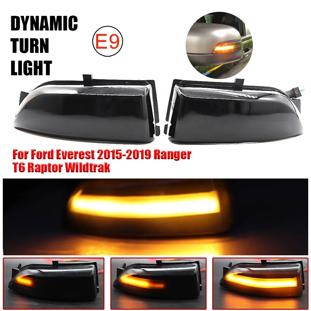 Rétroviseur électrique Gauche Chauffant Ford Ranger 2012 - Avec Lumière De Courtoisie - À Peindre - Neuf