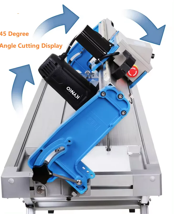 高麗青磁盃台 WANDELI QXZ-ZD-2460/50 Automatic Wet Saw/Tile Cutter - YouTube