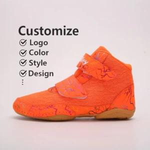 Manufacturer Custom Oem High Top Most Popular Breathable Wear-resistant Anti-slip Fashion Boxing Shoes