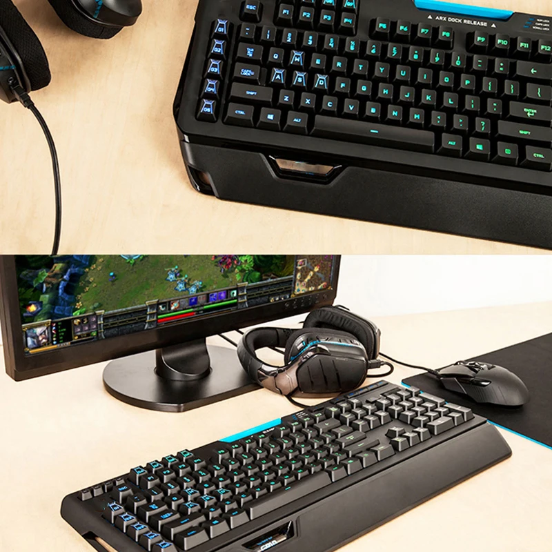 High Quality Ergonomic Keyboard Programmable Keyboard For PC Computer ...