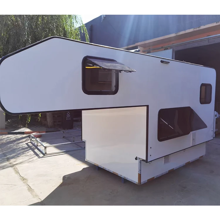 Aksesori RV Trailer Perjalanan Standar Australia untuk Truk Luar Ruangan dengan Dapur, Tempat Perkemahan Pickup