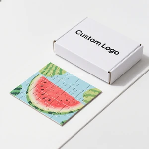 Fashion Custom Printing Summer Elements Paper Jigsaw Puzzle Toy Luxury Educational Jigsaw Puzzle