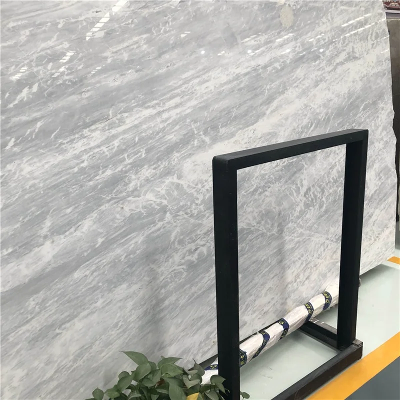 product modern popular white slabs home decoration interior design marble with grey veins-1