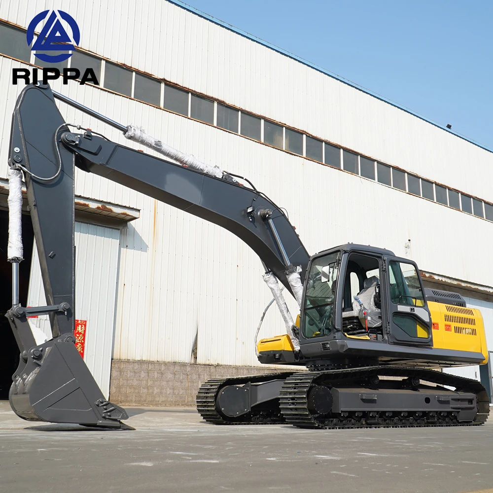Rippa Strong Power Industrial Big Digger 20 Ton Large Excavator Machinery With Imported Premium Engine