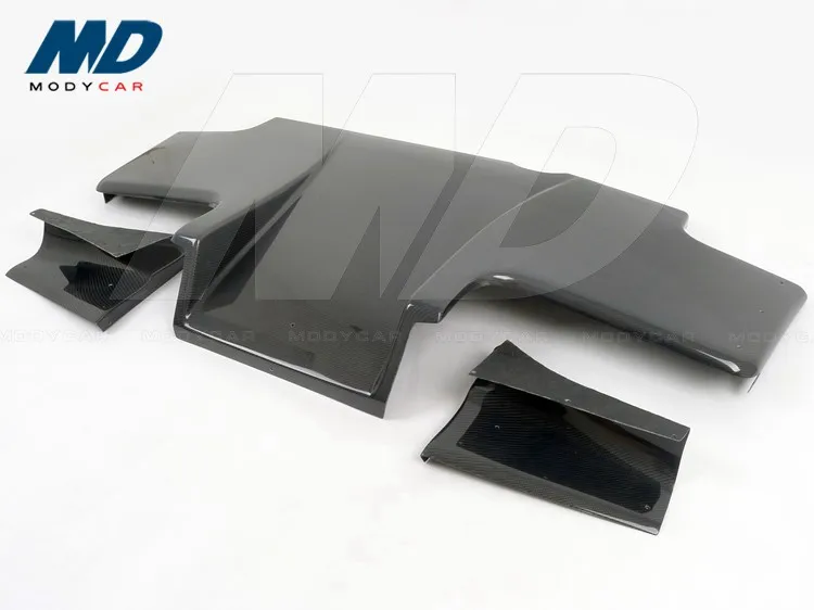 Top Secret Style Carbon Fiber Rear Diffuser for 1995-1998 Nissan R33 GTR