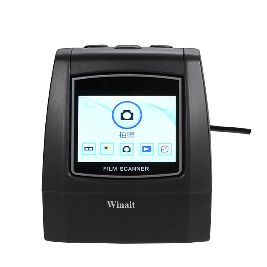 Scanner Docooler Scanner de diapositives Scanner de film Scanner haute résolution Scanner à
