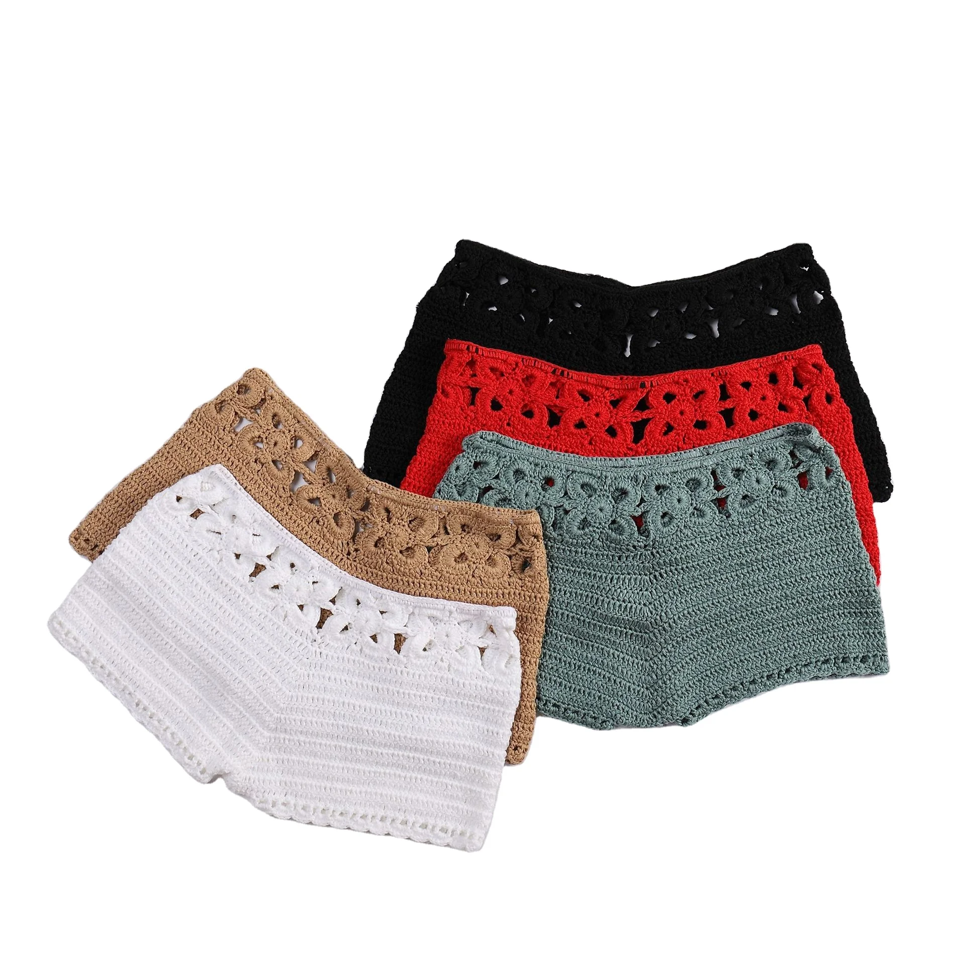 Fashion fishnet cover up shorts