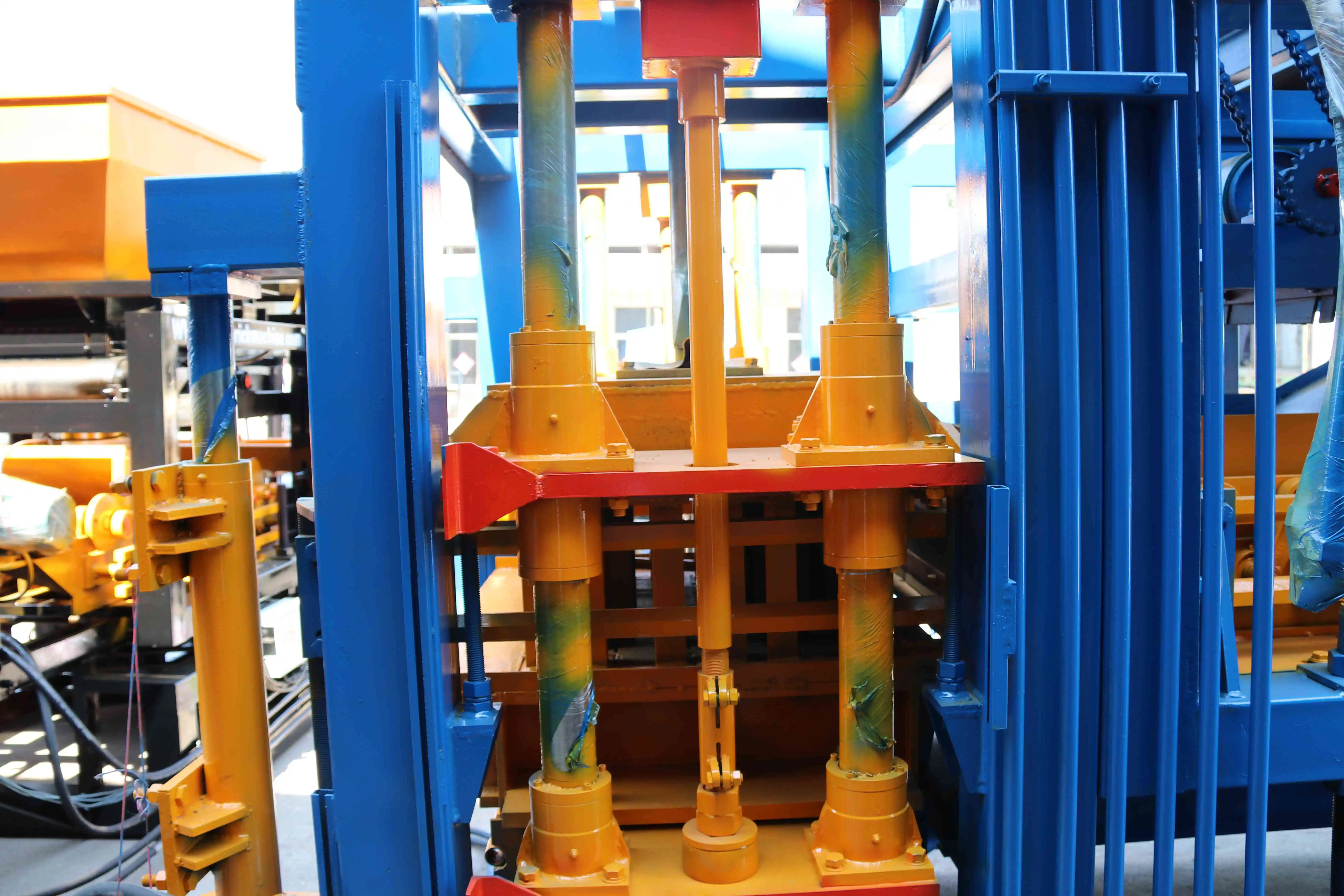 Building Block Making Machine Fully Automatic Brick Maker Machinery for Sale in Dominican Republic