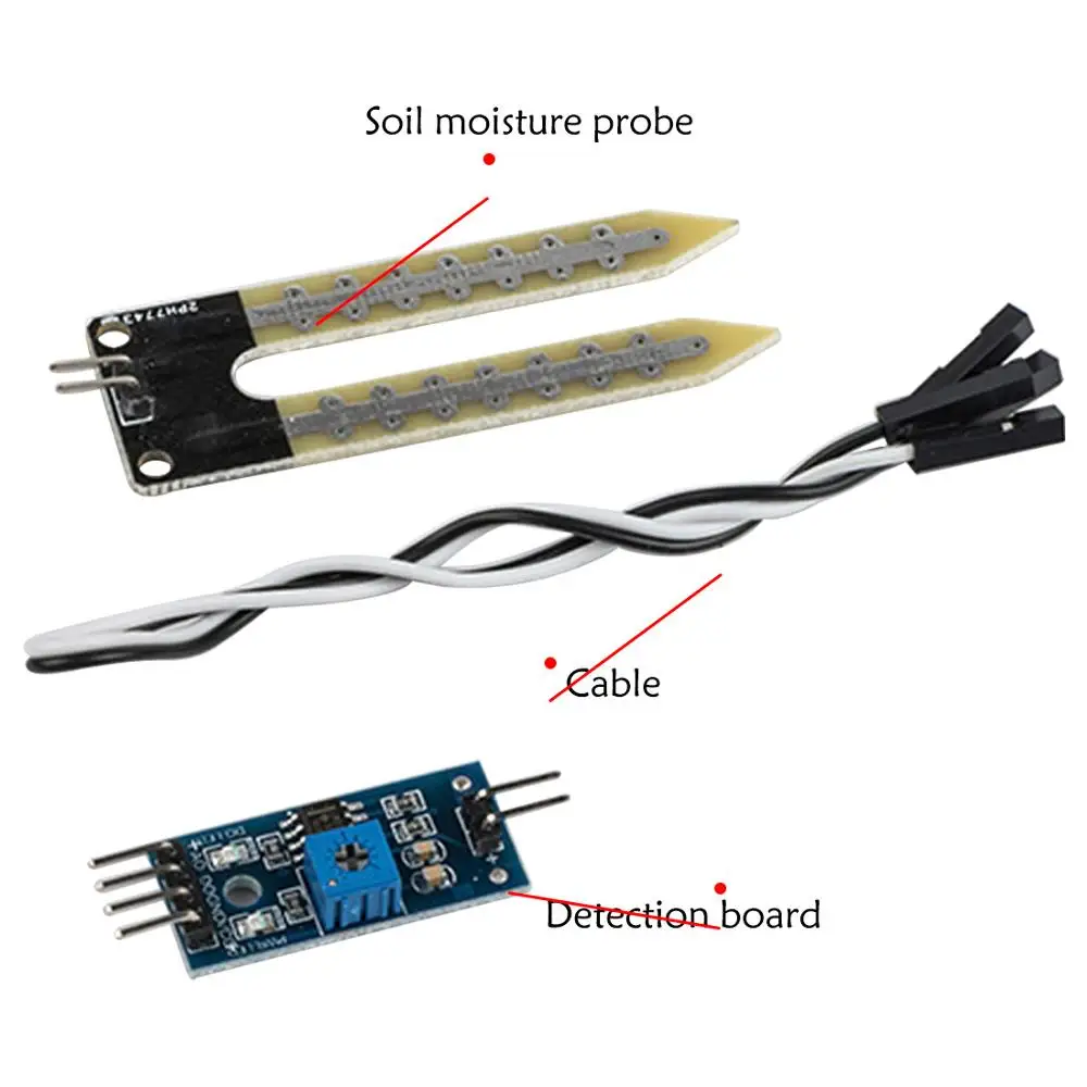 Smart Electronics Soil Moisture Hygrometer Detection Humidity Sensor Module for arduino Development Board DIY Robot Smart Car