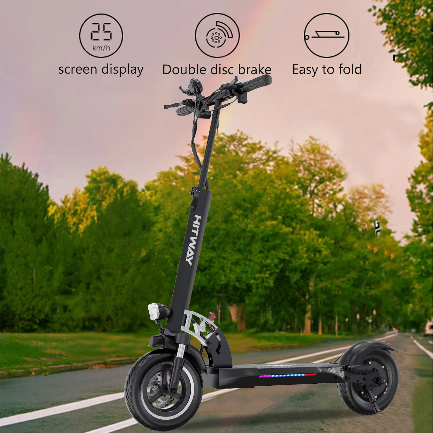 Adult Electric Scooter 45kmh 10inch 500w Wholesale Electric Scooters