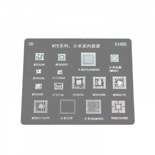 MTK BGA Reballing Stencils Template Net For Samsung Huawei Xiaomi