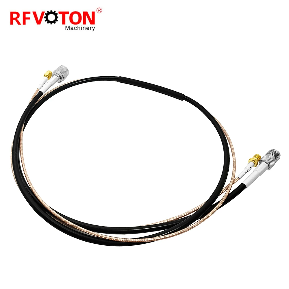 OEM/ODM  Jumper SMA Male To SMA Female RG316 Twins Cable Assembly , TNC Female To TNC Male RG58 Twins Cable Assembly manufacture