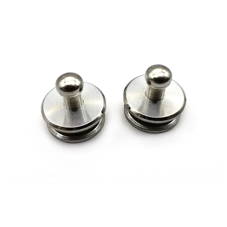 Rust Proof Stainless Steel Button Rivet 4mm Round Ball Head Stud for Rubber Watches Band