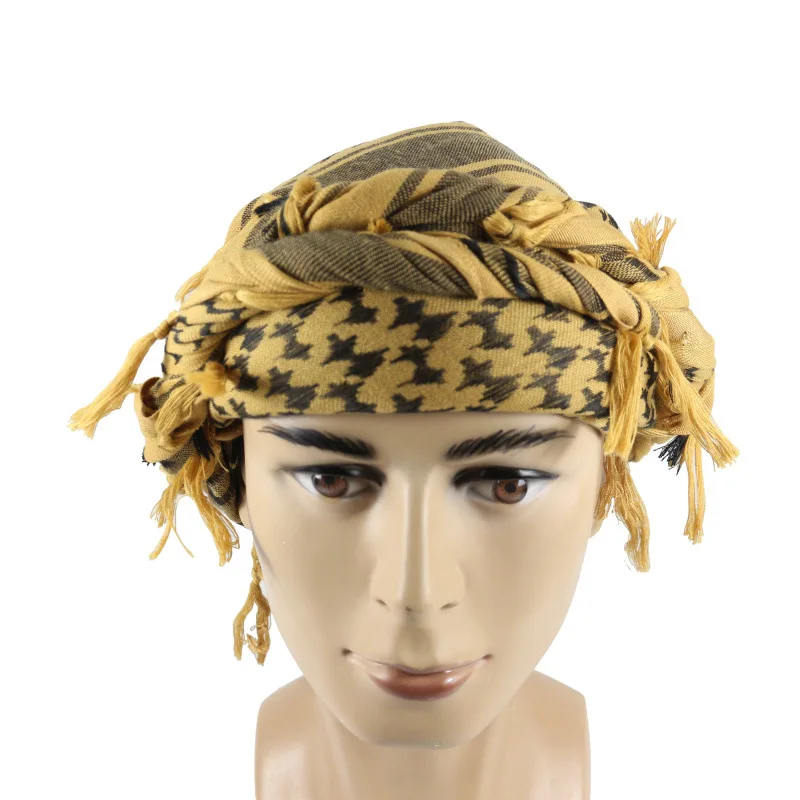 Men's Muslim Turban Versatile Head Wrap for All Seasons