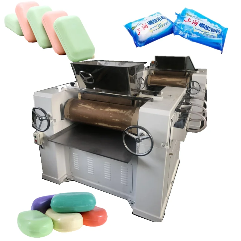 Small Mini Scale Toilet Soap Bar Extruder Plodder Making Machine