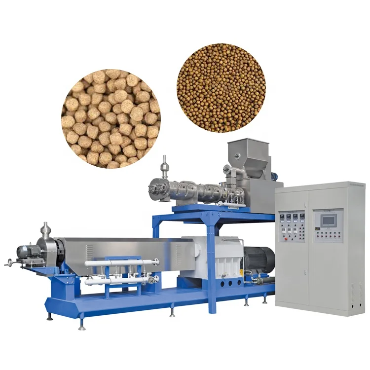 Poultry Feed Pellet Making Machine Floating Fish Feed Production Line