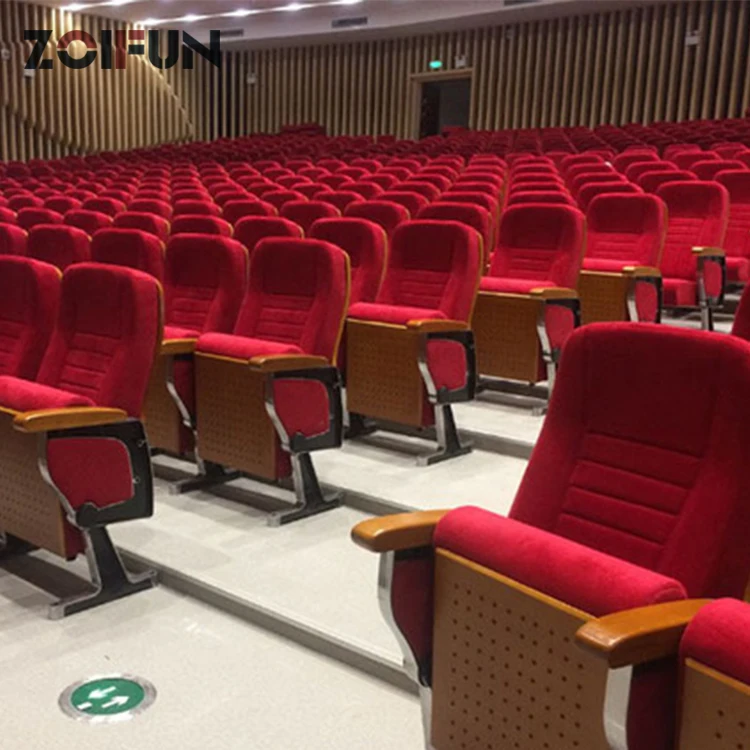 Modern Auditorium Chair Parts Theater Furniture Church Chairs
