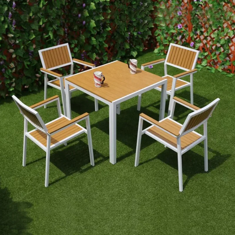 Luxury Dinning Set 4 Seater Chairs Dining Table Patio Furniture Outdoor