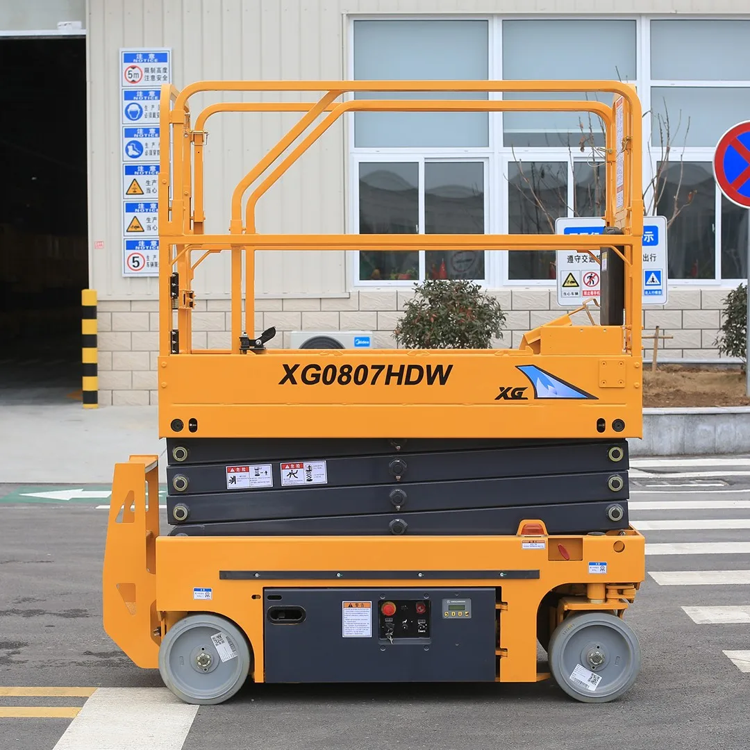XG0807HDW 8m Scissor Type Lifter Mobile Aerial Working Platform