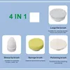 Cabezal de cepillo 4 en 1 blanco [plegable]