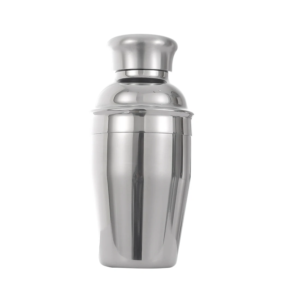 Bartender Shaker Bottle Kit Customized 350ML Food Grade Stainless Steel Cocktail Shaker