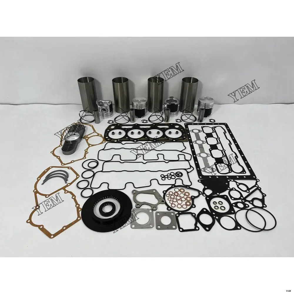 Wholesale High Quality 404C-22T Overhaul Gasket Kit With Cylinder Gaskets Piston Rings Liner Bearings for Perkins