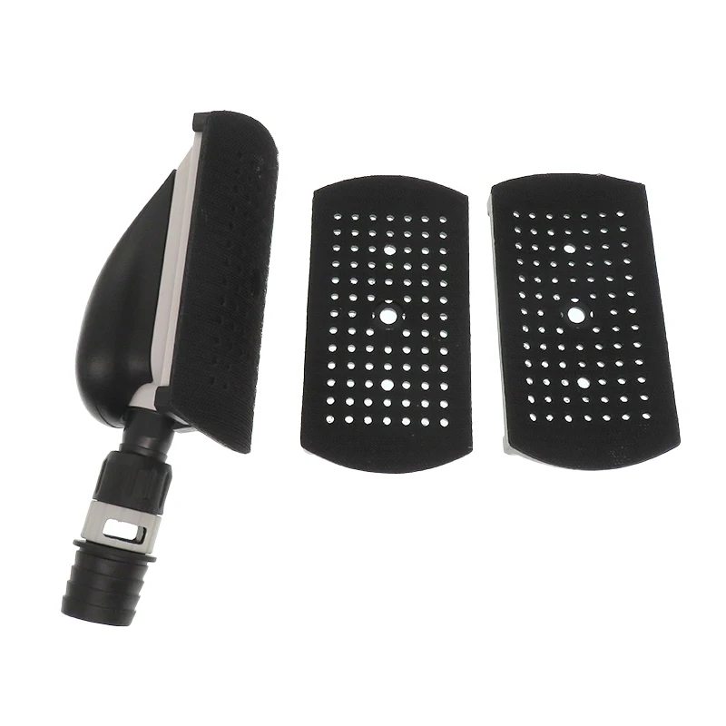 70x125mm Manual Pad Hand Sanding Block for Auto Body Metalworking Repair Cleaning with 3 Replacement Boards Abrasive Tools