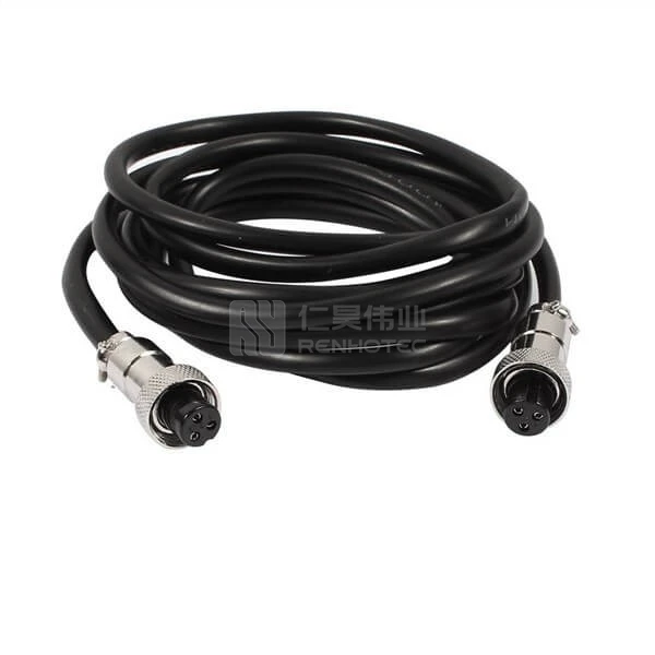 GX12 12MM 2 3 4 5 6 Pin Connector Aviation Cable Male Plug Power Electrical Terminal Wire Line AWG 22