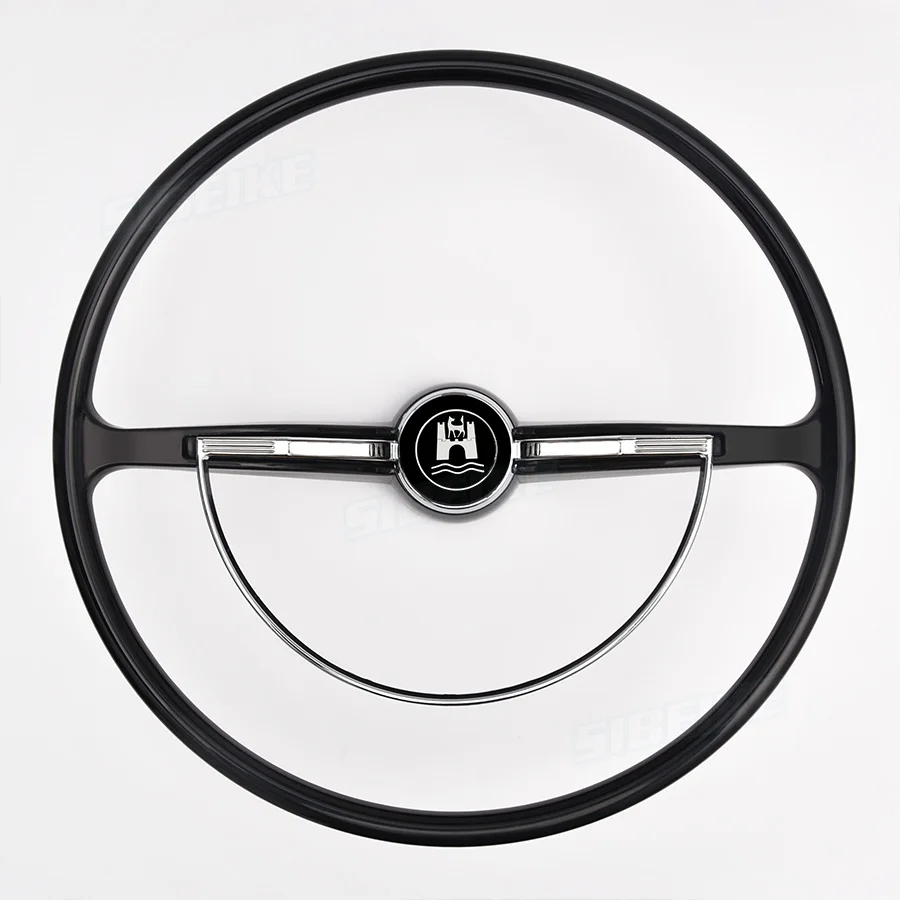 400mm Classic Black Ivory Vintage Steering Wheel for Volkswagen