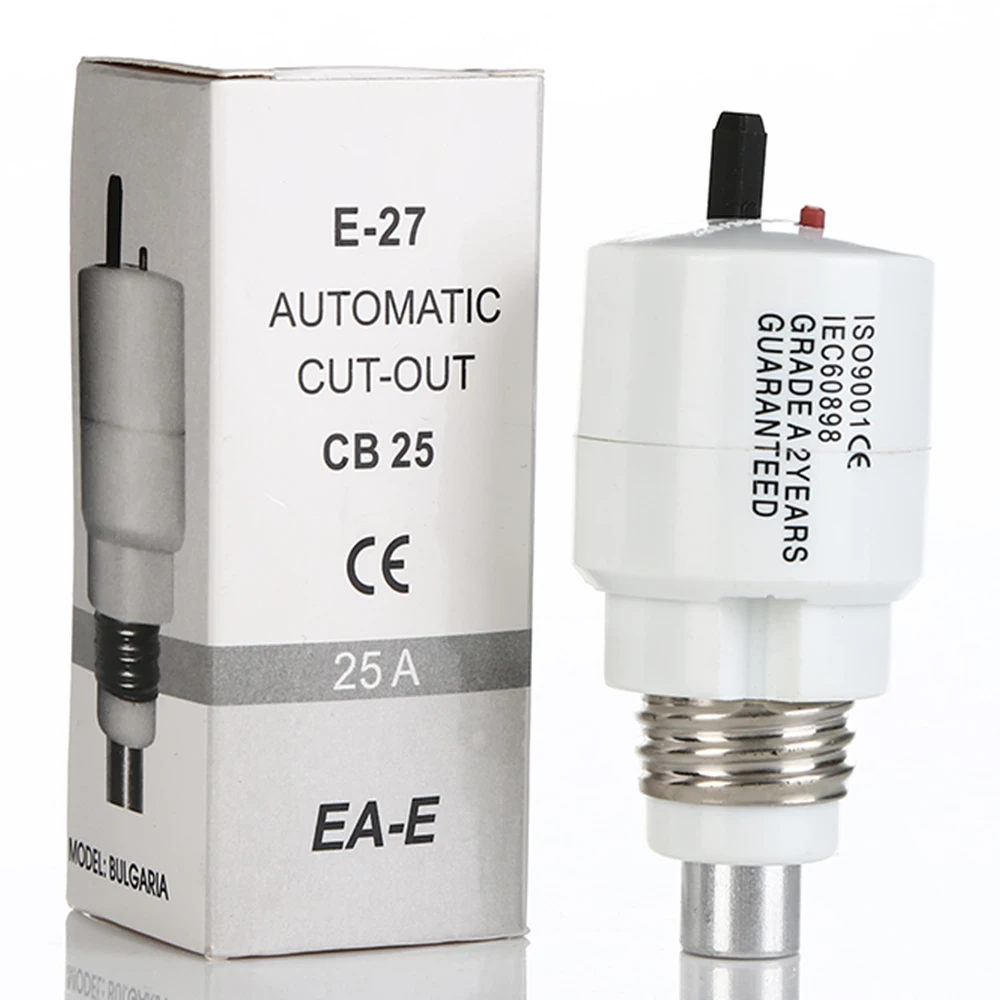 Round 16a 10a Circuit Breaker Screw Type Mcb 1pole Miniature Circuit Breaker