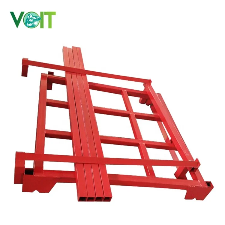 OEM ODM Transport Stacking Metal Nesting Frame Rack Nestainer Steel Cage for Fabric Rolls