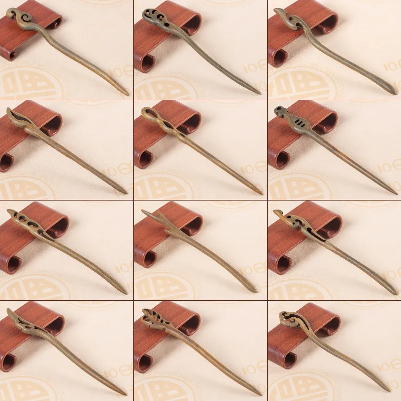 Деревянная палочка для волос, 7 дюймов