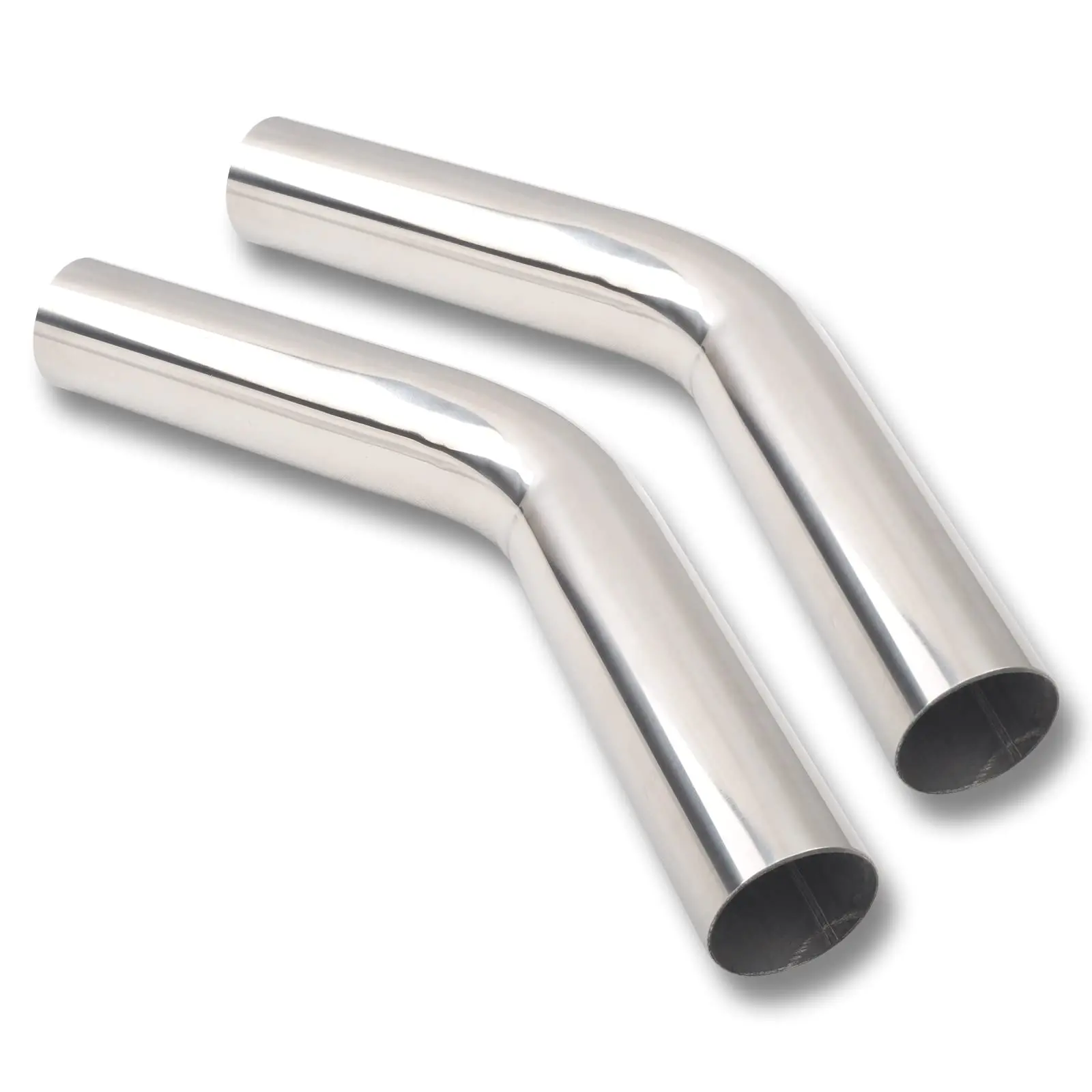 Factory Custom 8pcs 3 Inch DIY Straight U Bend Stainless Mild Steel Exhaust Pipe Kit