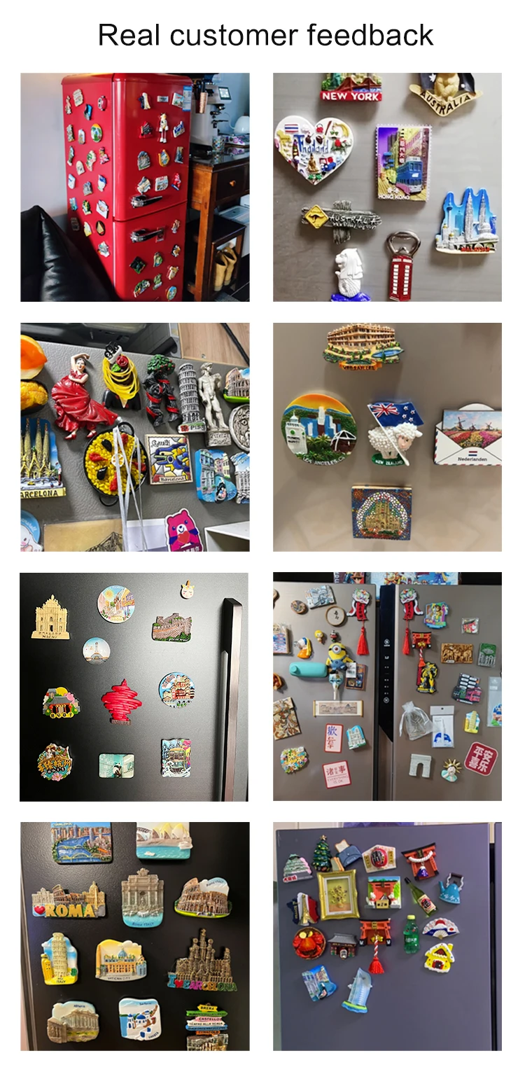 3d Country Resin For Fridge Custom Printed Polyresin Fridge