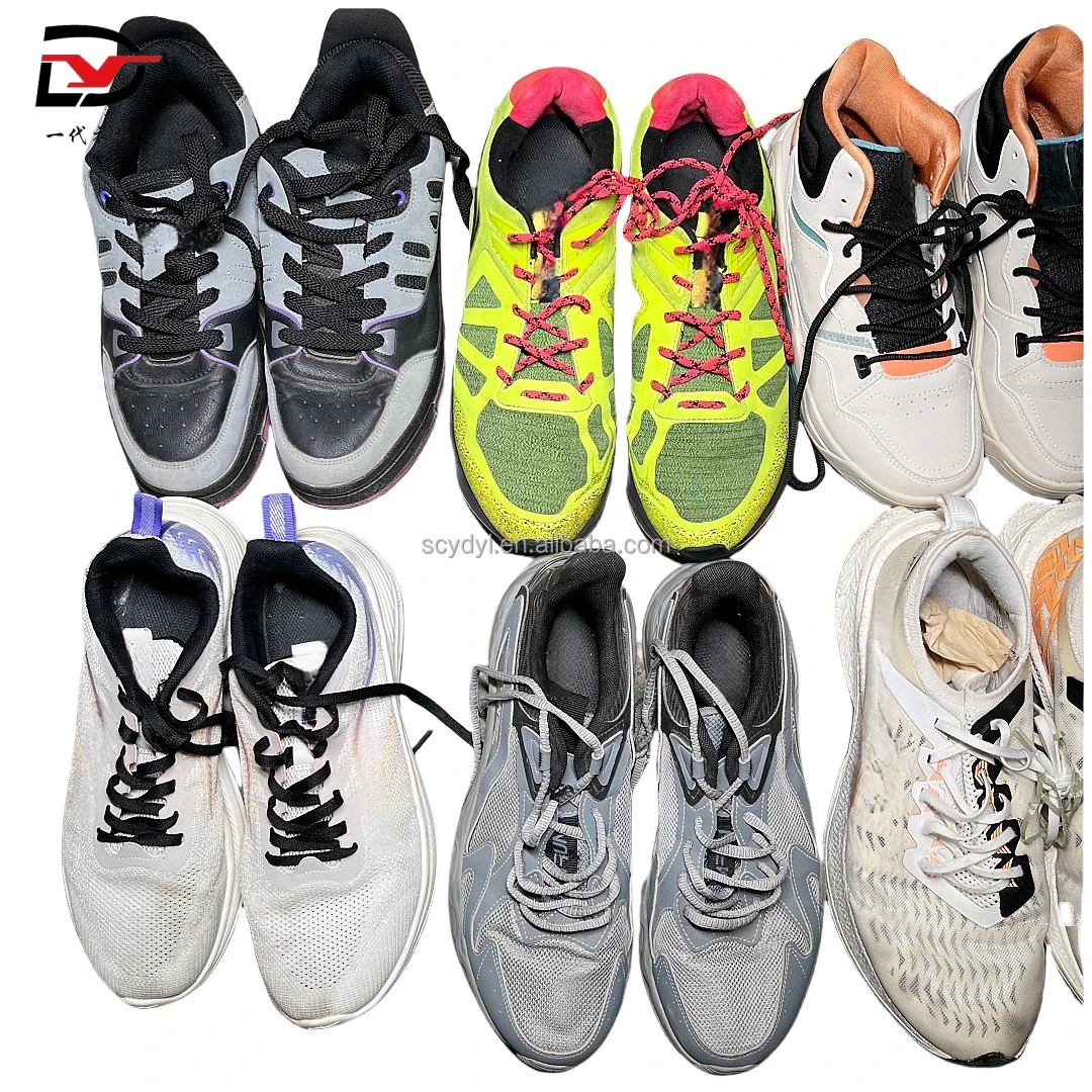 S09 Used Shoes Branded Clean and Good Condition for Men Second Hand Sneakers Shoes Chinese Brand Vip Grade a Good Quality